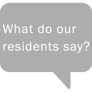 What our residents say