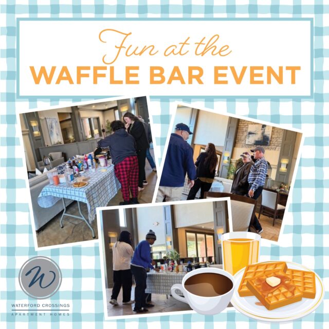 Thanks to everyone who came out for our Waffle Bar Event. A great time was had by all--and we look forward to the next time!