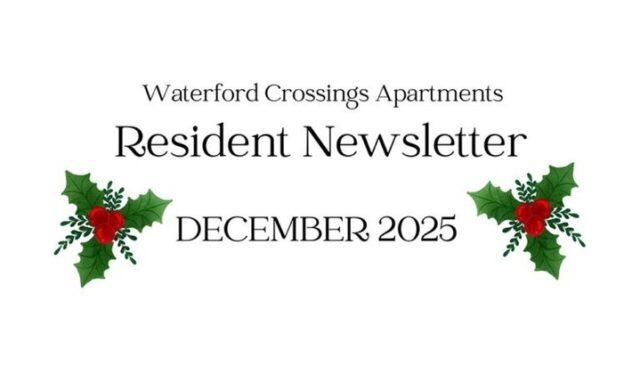 ✨ The Holiday Season Is Here at Waterford Crossings! ✨ From festive gatherings to seasonal activities, there’s so much happening around our community—and we don’t want you to miss a thing! 🎄💫Stay in the know by checking out our latest community newsletter for the details on upcoming events, holiday happenings, and more. ❄️✨ https://bit.ly/3MuLoJX

#WaterfordCrossings #HolidaySeason #CommunityLiving #FestiveFun #ResidentLife