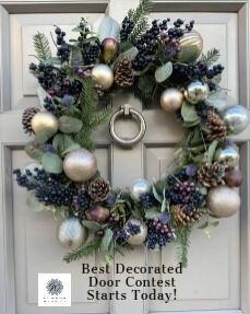 It's that time of year again when we celebrate the season! Today, we launch the "Best Decorated Door Contest" for our community. Here's all you need to do to Join the fun! : 1. Decorate your front door in a festive holiday theme. 2. Snap a photo of your masterpiece, and post to this page! That's it---simple. The winning resident will take home the prize at our Waterford holiday party on December 16! Can't wait to see your entry.