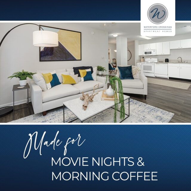 What's your favorite part of coming home?

☕ A quiet cup of coffee before the day begins
🎬 A movie night on the couch
📚 A peaceful afternoon with a good book
👫 Time spent with family and friends

Whatever your routine looks like, Waterford Crossings offers the space and comfort to make it yours.

#WaterfordCrossings #ApartmentLife #MorningCoffee #MovieNight #AntiochTN